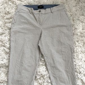 TALBOTS Capris Pinstripes